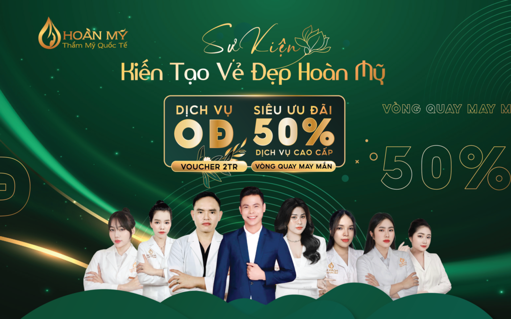 Thẩm Mỹ Quốc Tế Hoàn Mỹ Kiến tạo vẻ đẹp hoàn mỹ