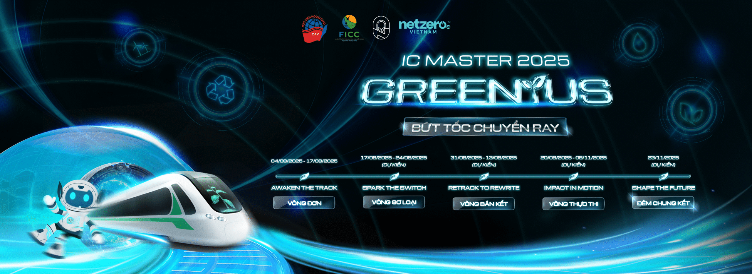 Cuộc thi Nhà Truyền Thông Tài Ba – IC Master 2025 chính thức mở đơn đăng ký đội thi